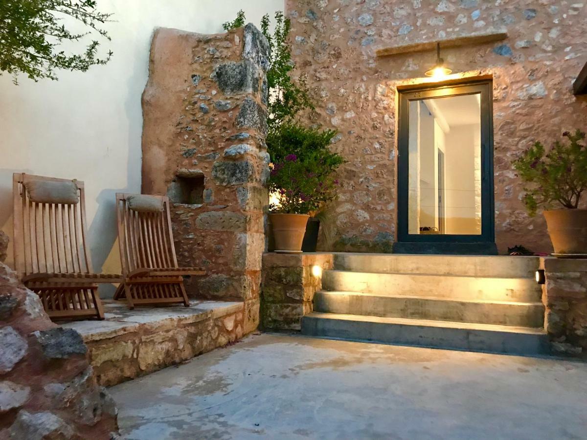 Xirostérnion Almyrida Sands Luxury Stone Villa מראה חיצוני תמונה